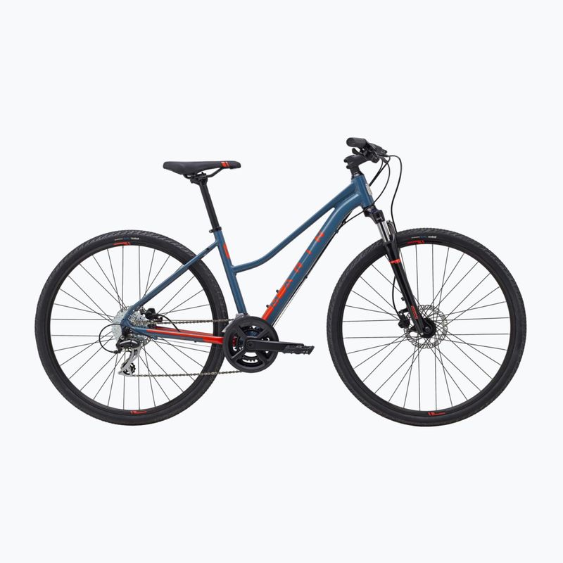 Dámské kolo Marin San Anselmo DS2 700C gloss grey/roarange