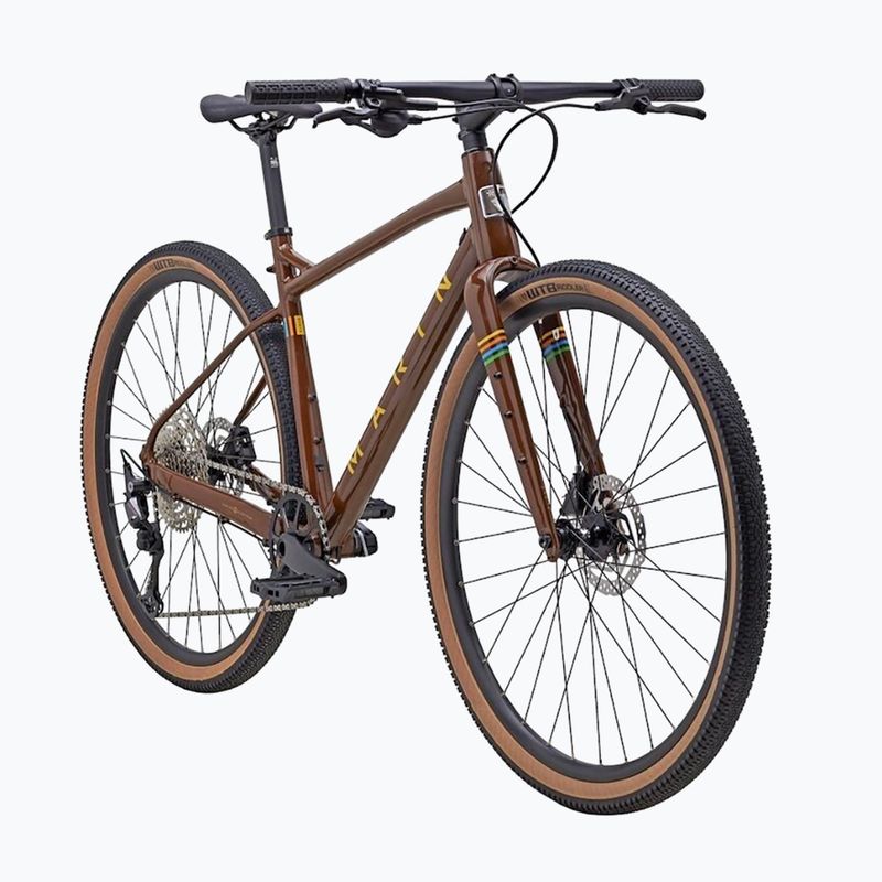 Gravel kolo Marin DSX 2 gloss brown/yellow 2