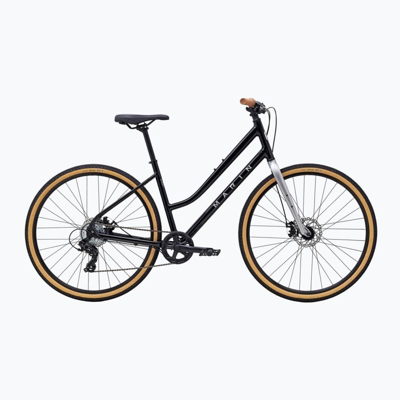 Dámské krosové kolo Marin Kentfield 1 ST 700C gloss black/silver