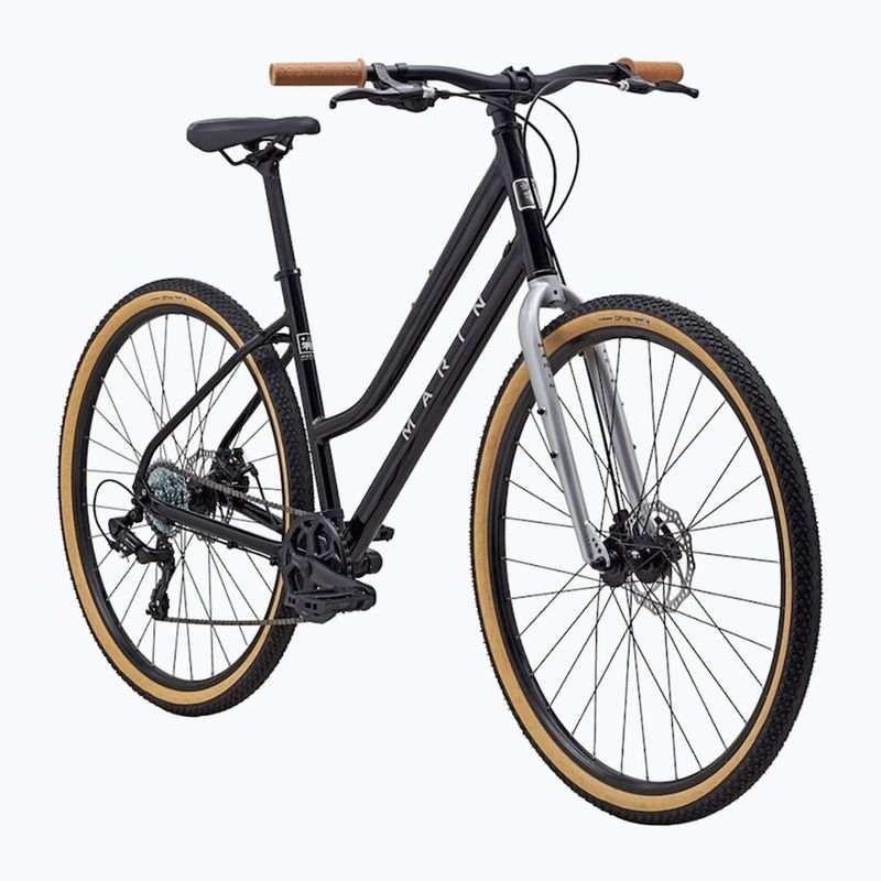 Dámské krosové kolo Marin Kentfield 1 ST 700C gloss black/silver 2