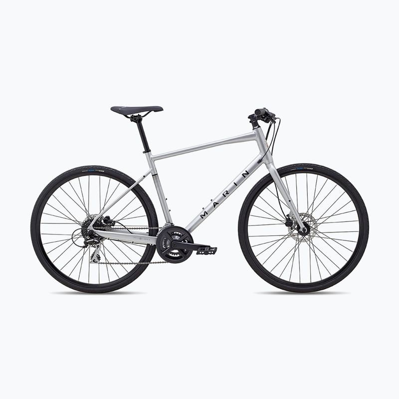 Pánské krosové kolo Marin Fairfax 2 700C gloss silver/black