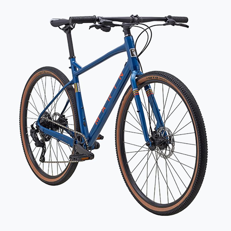 Gravel kolo Marin DSX 700C gloss blue/orange 2