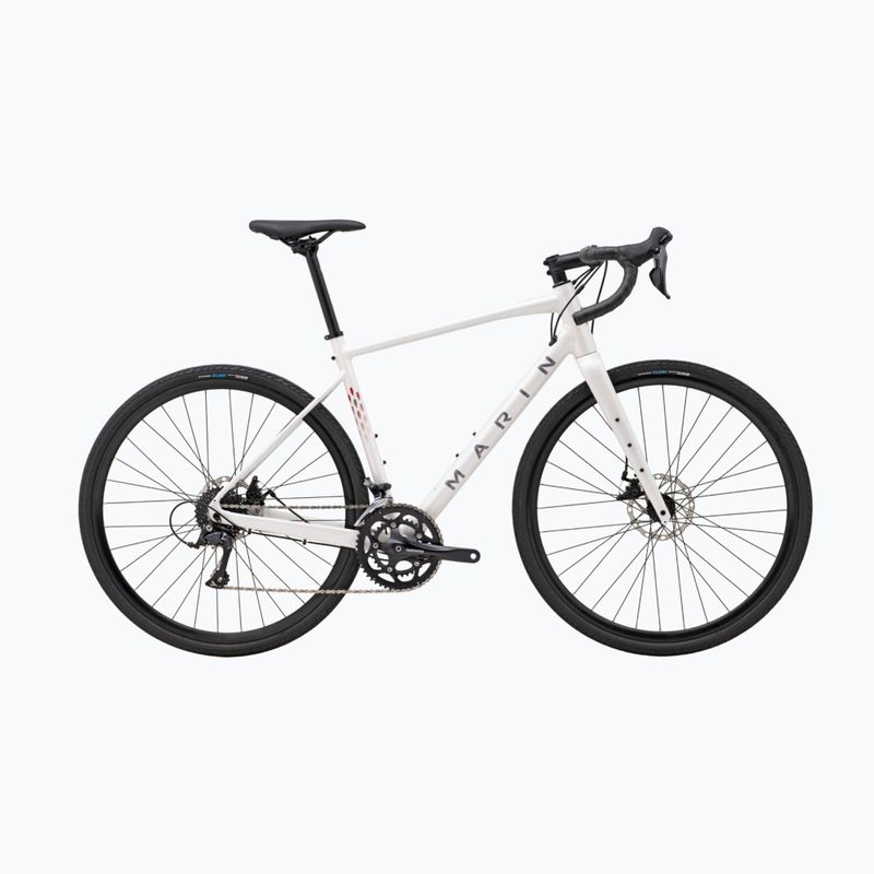 Gravel kolo Marin Gestalt 1 700C gloss white/grey