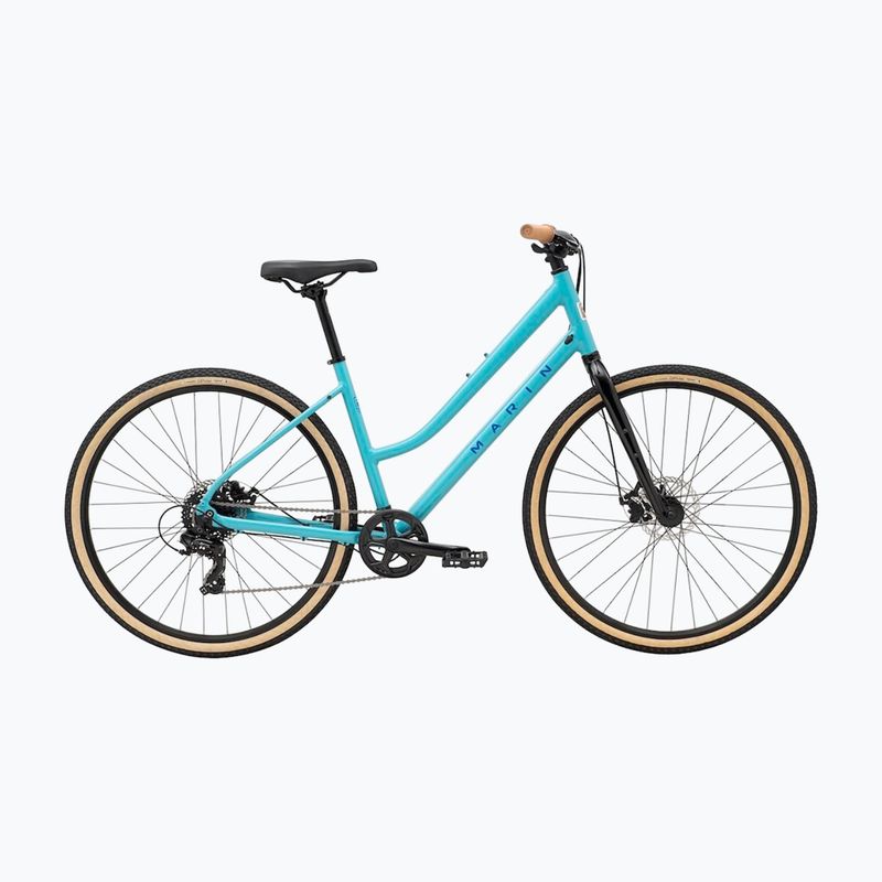 Dámské krosové kolo Marin Kentfield 1 ST 700C gloss light blue/black