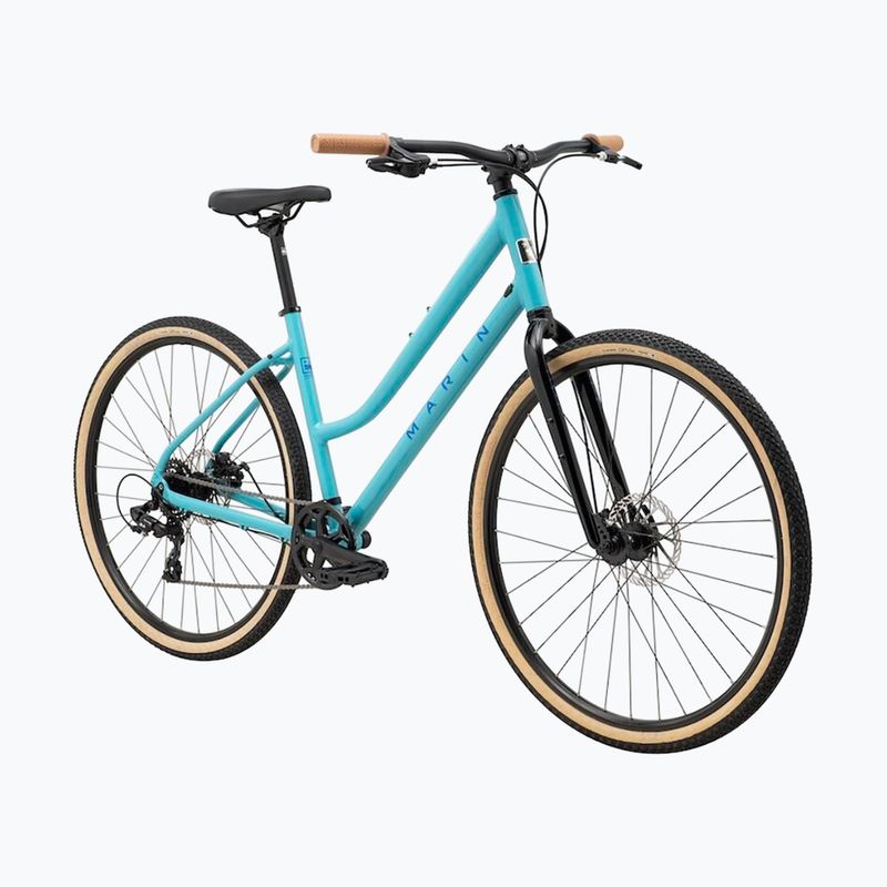 Dámské krosové kolo Marin Kentfield 1 ST 700C gloss light blue/black 2