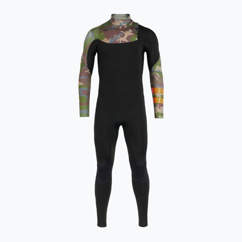 Pánský plavecký neopren Hurley Plus Printed 3/2 mm Fullsuit medium brown 2