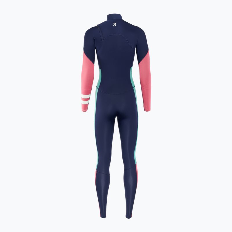 Dámský plavecký neopren Hurley Advant 4/3 mm Fullsuit flag blue 2