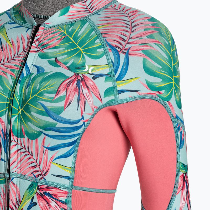 Dámský plavecký neopren  Hurley Advant 2 mm Springsuit java tropical 3