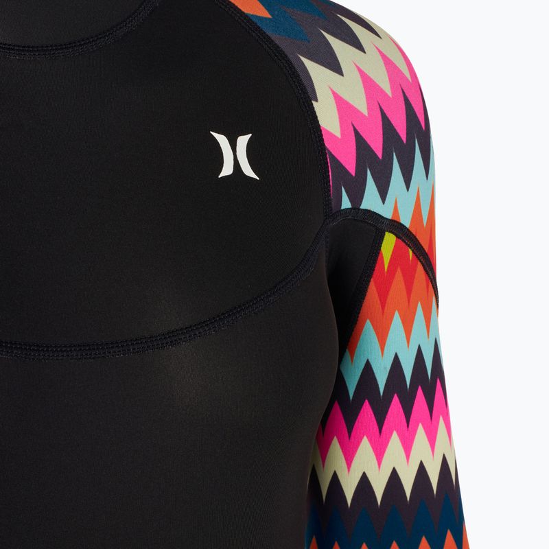 Dámský plavecký neopren Hurley Advant 2 mm Shorty Springsuit chevron 3