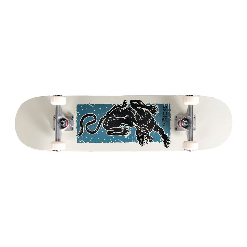 Klasický skateboard Tricks Tiger Complete silver TRCO0022A014