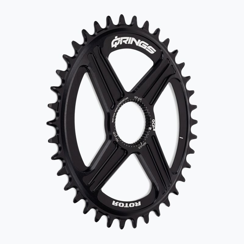 Rotor Q Rings Dm Oval Chainring Mtb černý C01-036-21010-0