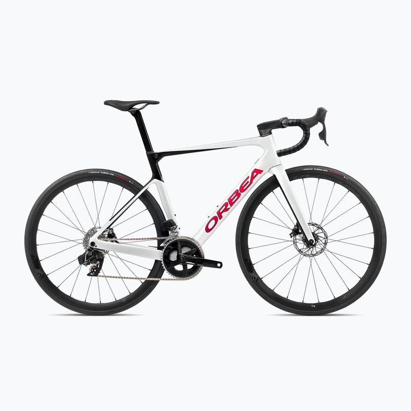 Orbea silniční kolo Orca M31e LTD 2023 white chic/black