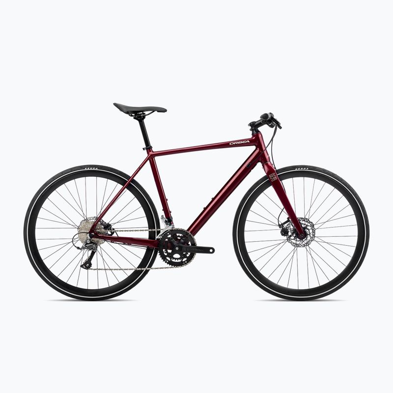 Městské kolo Orbea Vector 30 2023 tmavě červená metalíza