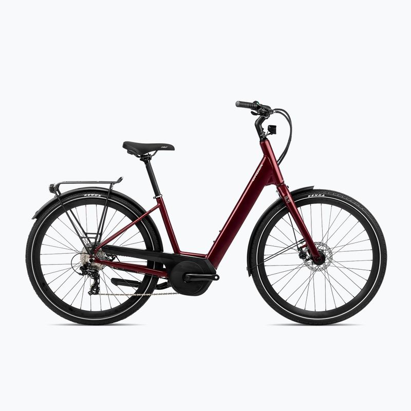 Orbea Optima E50 36V 248Wh metalická tmavě červená elektrokolo