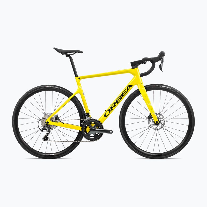 Silniční kolo Orbea Orca M40 2023 sulfur yellow/night black