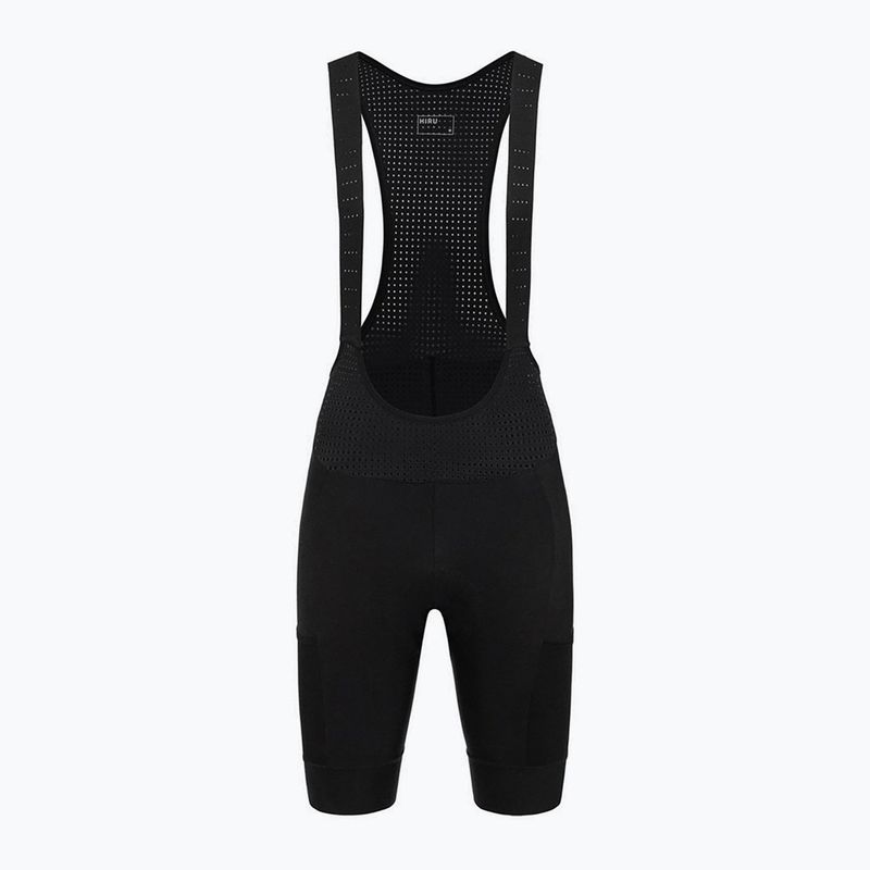 Pánské cyklistické šortky HIRU Advanced Cargo Bibshort full black