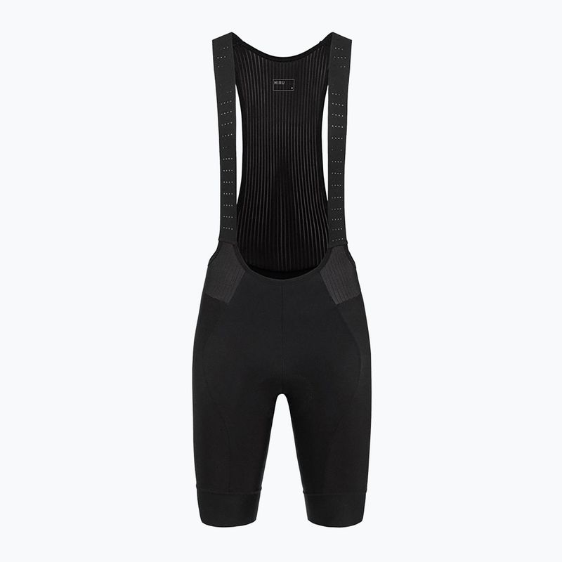 Pánské cyklistické šortky HIRU Advanced Bibshort full black