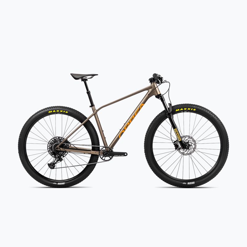 Horské kolo Orbea Alma H10 Eagle 2023 taupe brown/mango