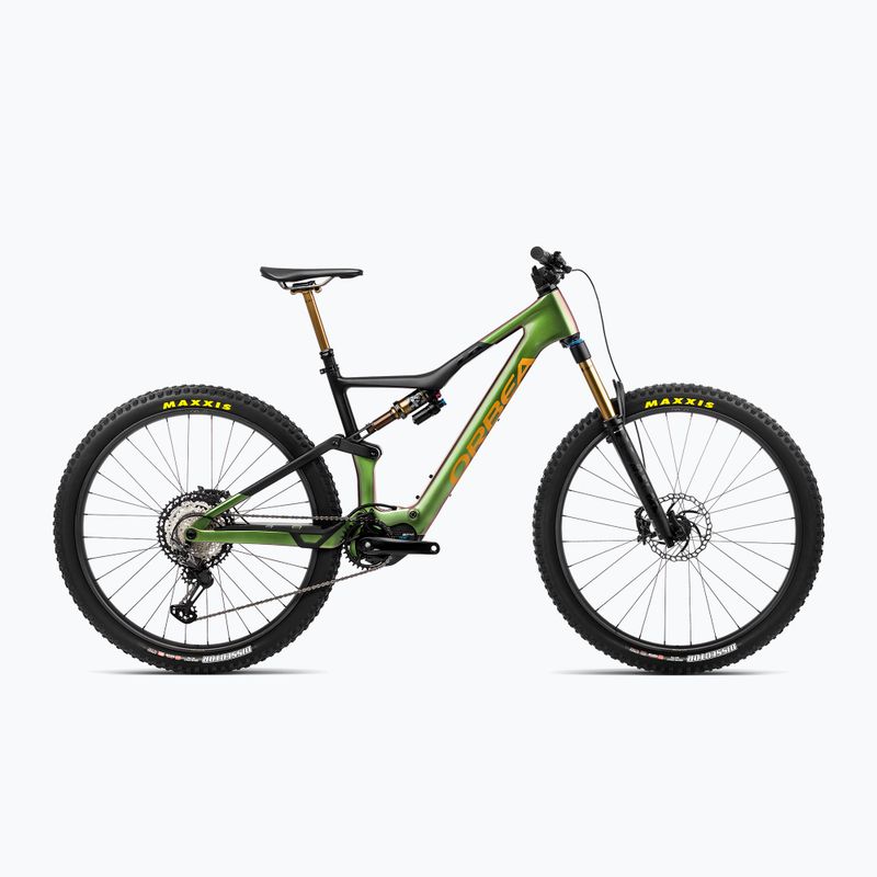 Orbea Rise M-Team 42V 360Wh 2023 chameleon goblin green/black elektrokolo