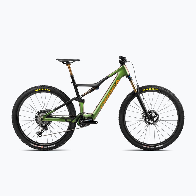 Orbea Rise M-LTD 42V 360Wh 2023 chameleon goblin green/black elektrokolo