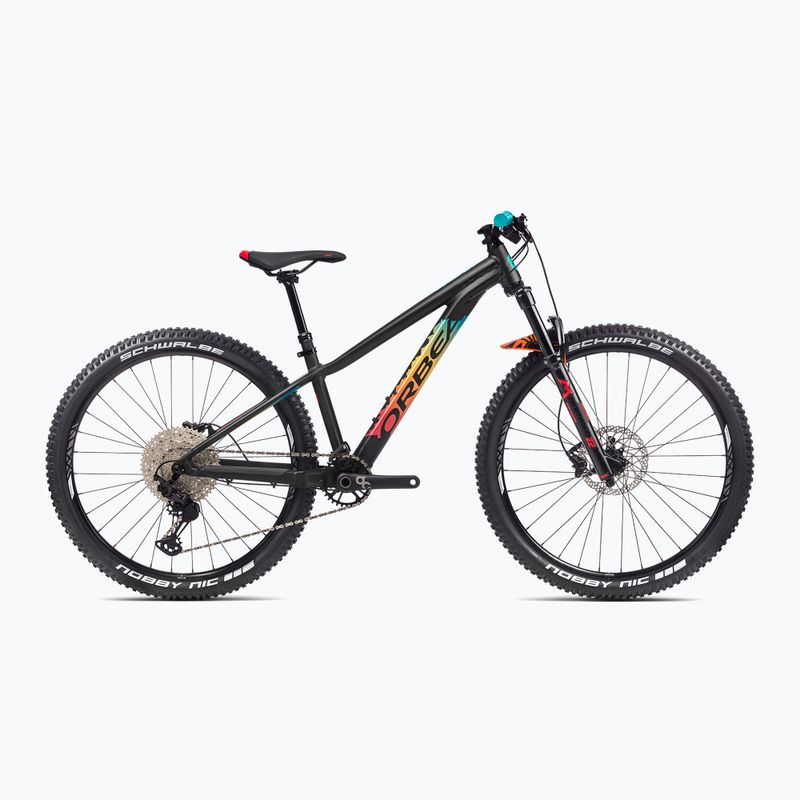 Dětské kolo Orbea Laufey 27 H10 2023 black matt/rainbow