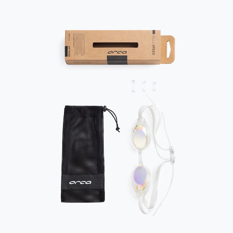 Plavecké brýle Orca Killa Speed mirror white 5