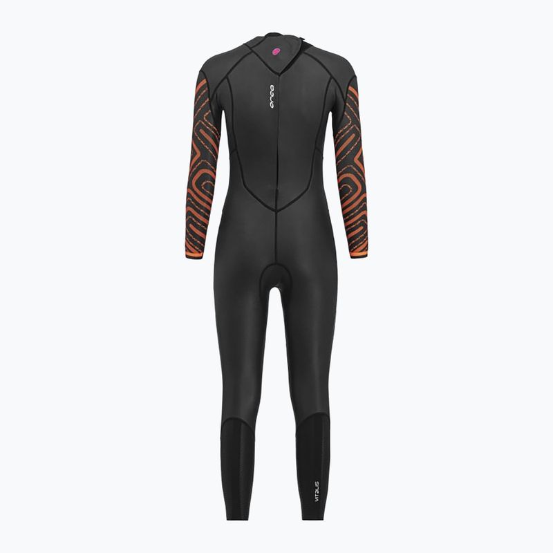 Dámský plavecký neopren Orca Vitalis Openwater Breast Stroke Foam Black 2