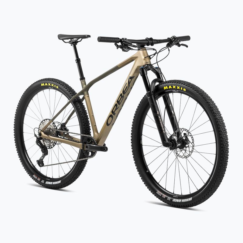 Horské kolo Orbea Alma M50 2024 baobab brown/green gold 2