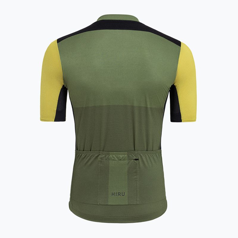 Pánský cyklistický dres HIRU Advanced Cargo green 3