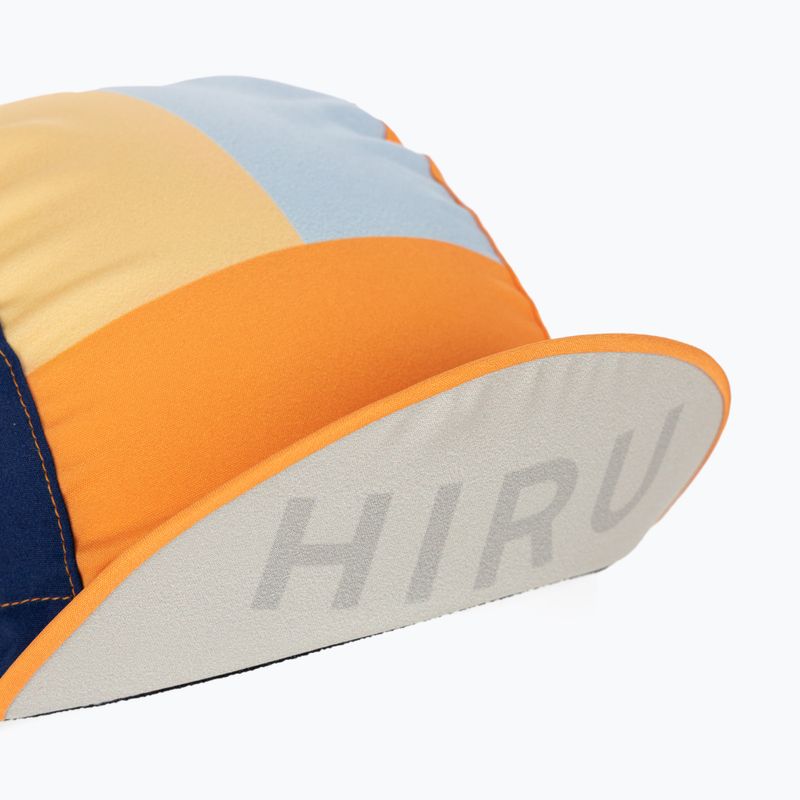 Cyklistická čepice HIRU Racing light blue 4