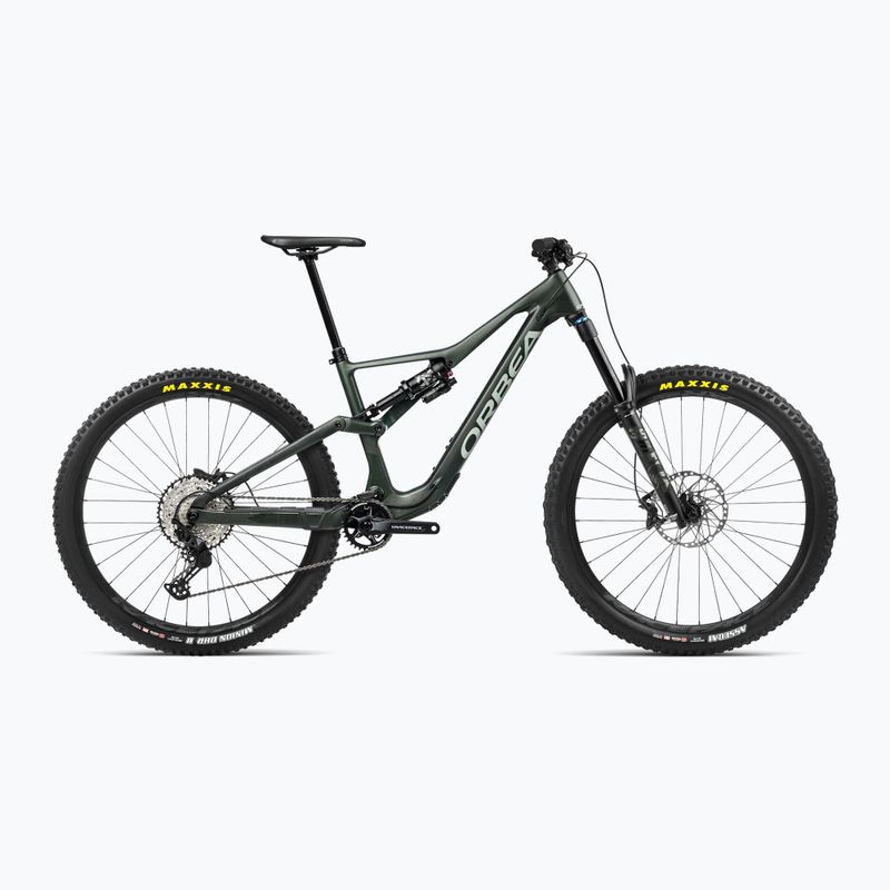 Horské kolo Orbea Rallon M20 2024 Forest green carbon view/blue stone