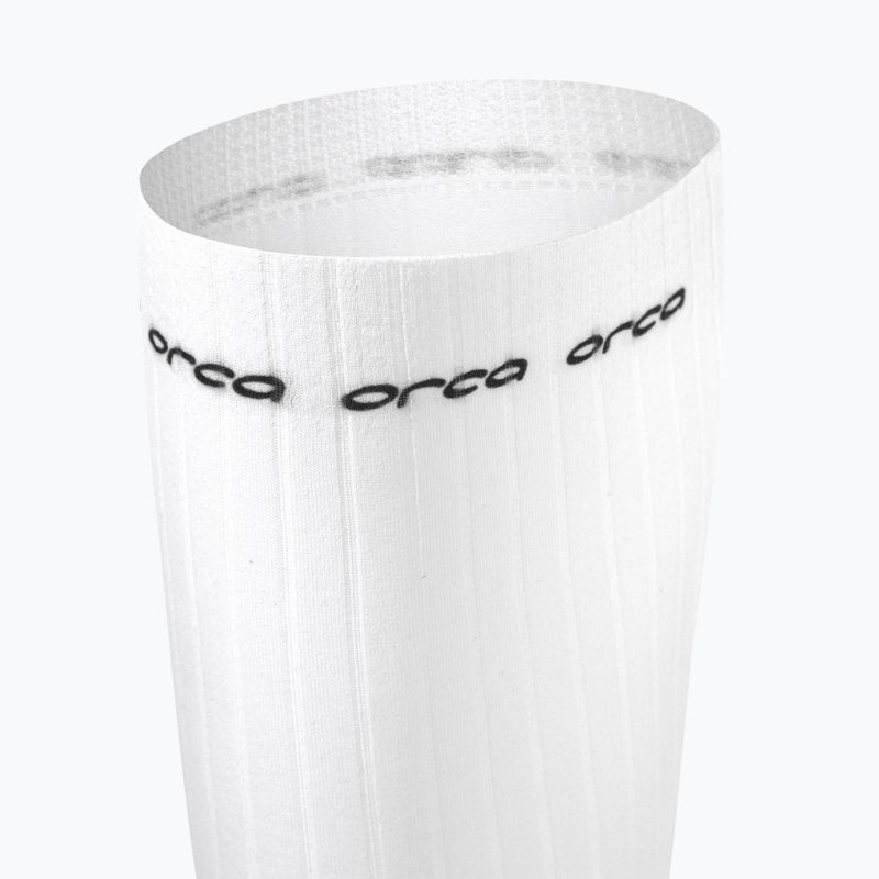 Návleky cyklistické Orca Aero Calf black white 2