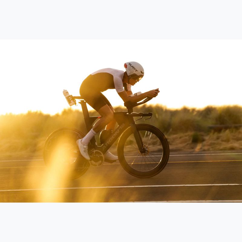 Návleky cyklistické Orca Aero Calf black white 5