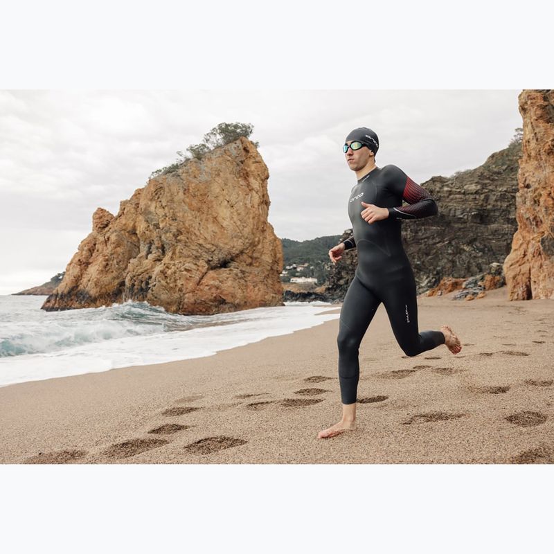 Pánská triatlonová neoprenová kombinéza Orca Athlex Float red buoyancy 3