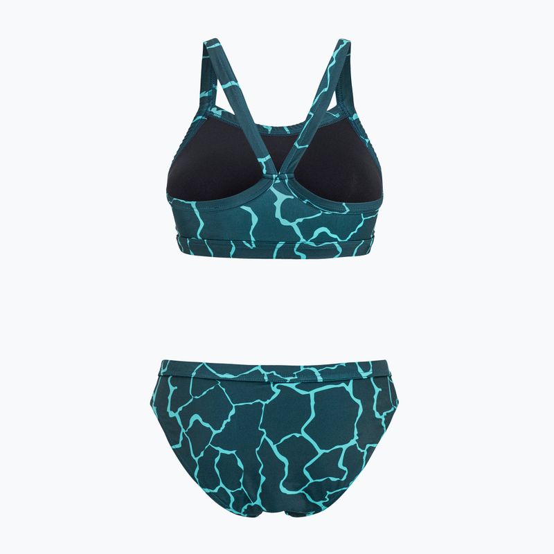 Dámské dvoudílné plavky Orca Core Bikini dark green 2