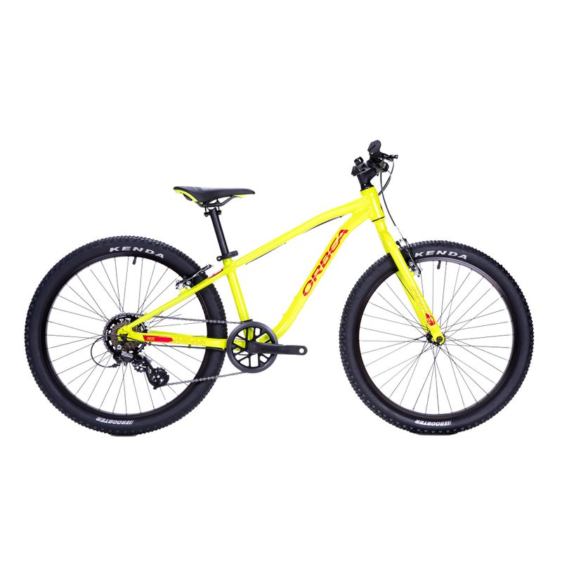 Dětské kolo Orbea MX 24 Dirt žluto-červené MX24 DIRT