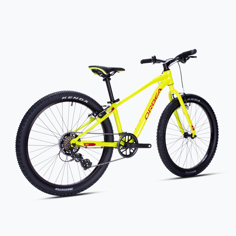Dětské kolo Orbea MX 24 Dirt žluto-červené MX24 DIRT 2