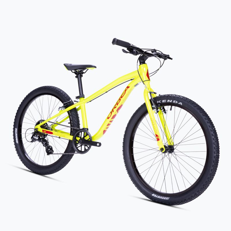 Dětské kolo Orbea MX 24 Dirt žluto-červené MX24 DIRT 3