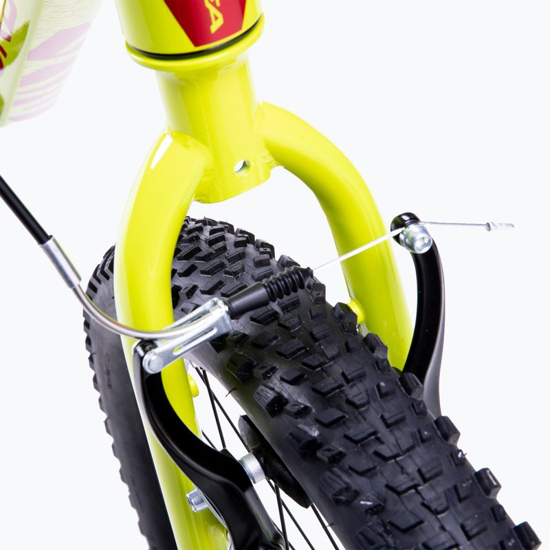 Dětské kolo Orbea MX 24 Dirt žluto-červené MX24 DIRT 7