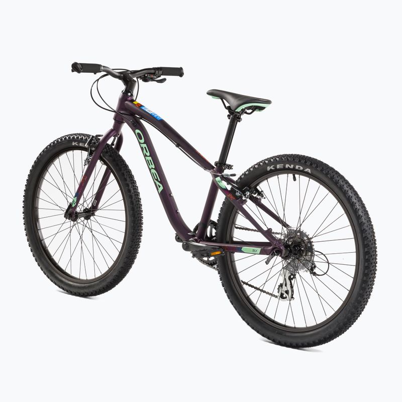 Dětské kolo Orbea MX 24 Dirt fialové M00724I7 3