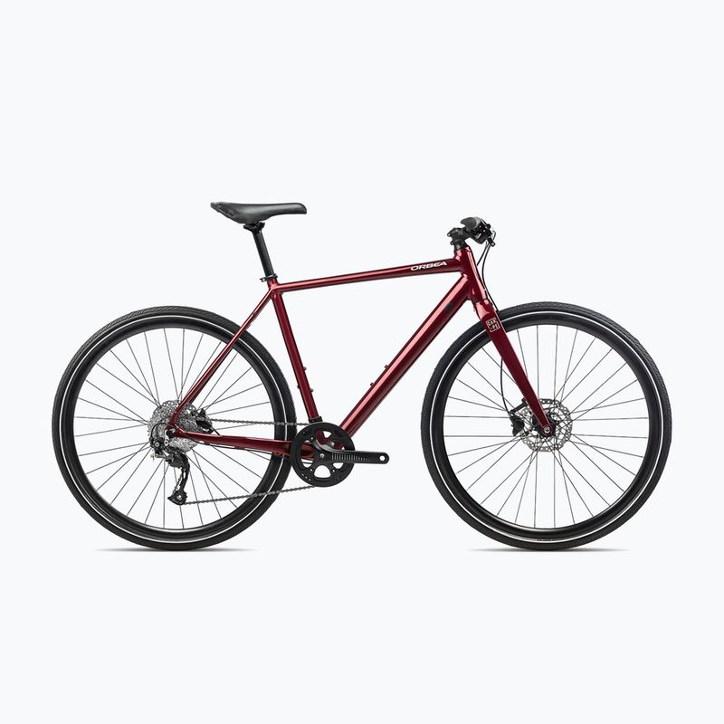 Městské kolo Orbea Carpe 20 tmavě červená metalíza