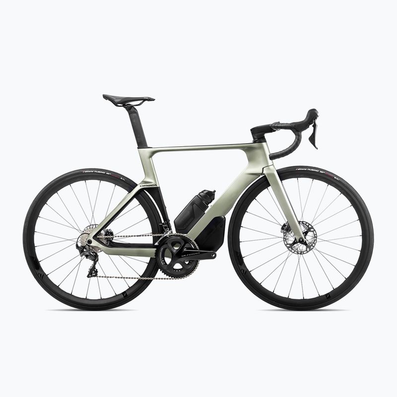 Orbea Orca Aero M20 LTD stříbrno-zelené silniční kolo