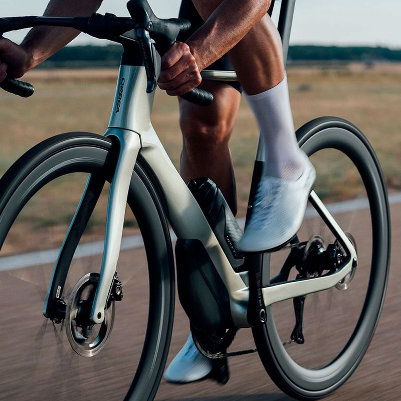 Orbea Orca Aero M31el LTD PWR silniční kolo stříbrná 19