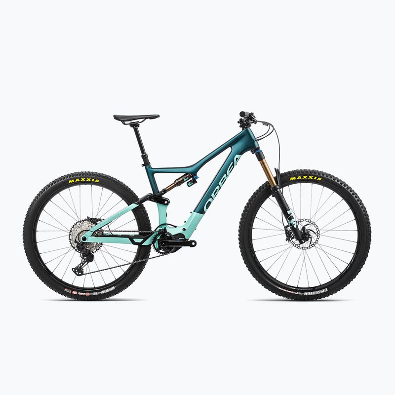 Orbea Rise M10 36V 360Wh zelené/oceánské elektrické kolo