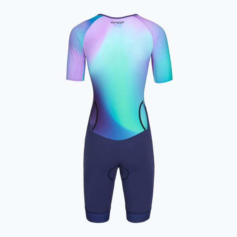 Dámská triatlonová kombinéza Orca Athlex Aero Race Suit blue print 2