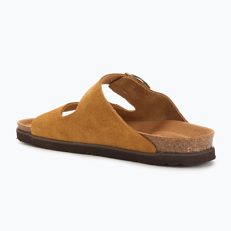 Dámské nazouváky  Genuins Hawaii Velour camel 3