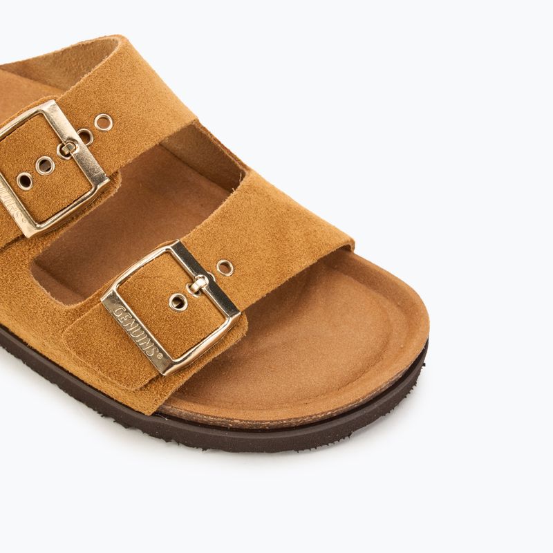 Dámské nazouváky  Genuins Hawaii Velour camel 7