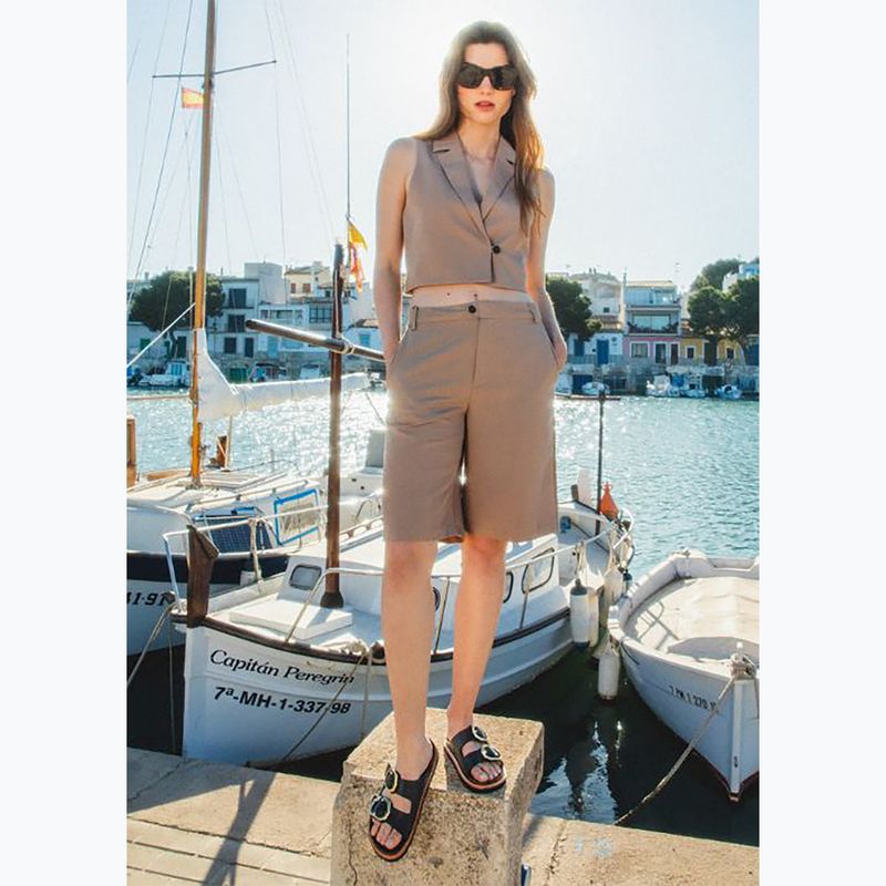Dámské žabky Genuins Galia Leather Dress black  9