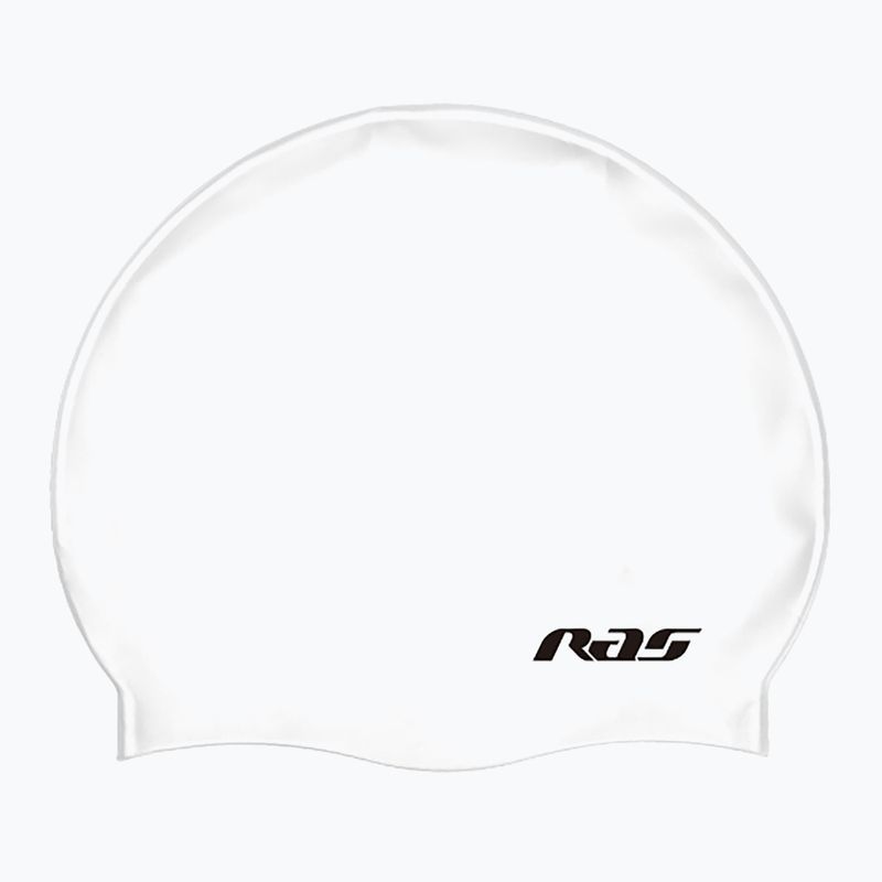 Plavecká čepice RAS Silicone white