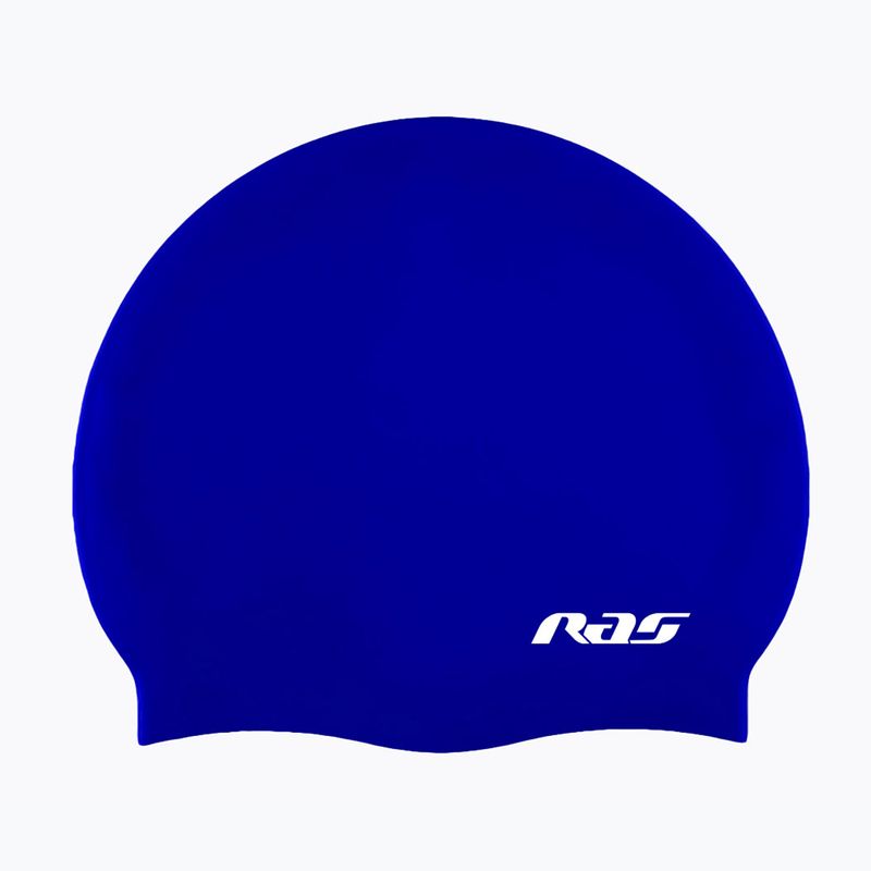 Dětská plavecká čepice RAS Silicone royal blue